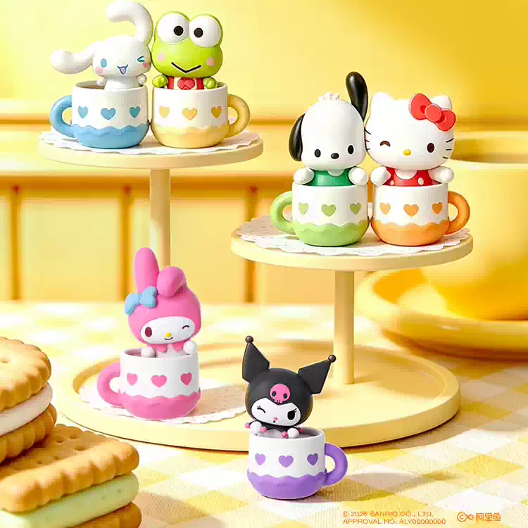 2153. SANRIO CHARACTERS Click & Clink Cup Series Beans Blind Bag