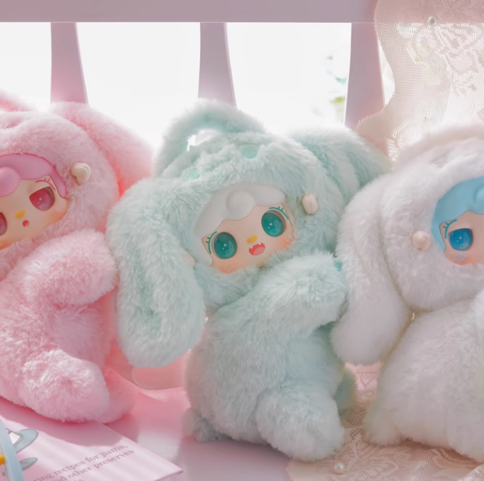 526. Yooki V8 Accompany Series Plush Zipper Bag Blind Box