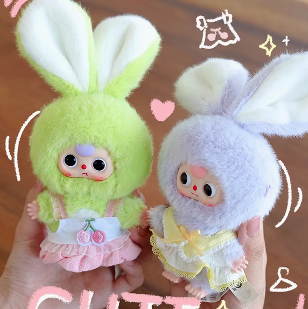 608. Baby Three Miniature Bunny Series Plush Blind Box