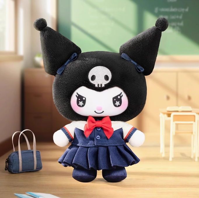 619. Kuromi School Life Series Plush Pendant Blind Box
