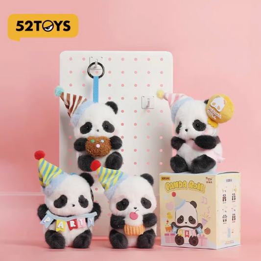 636. Panda Roll Party Series Plush Blind Box