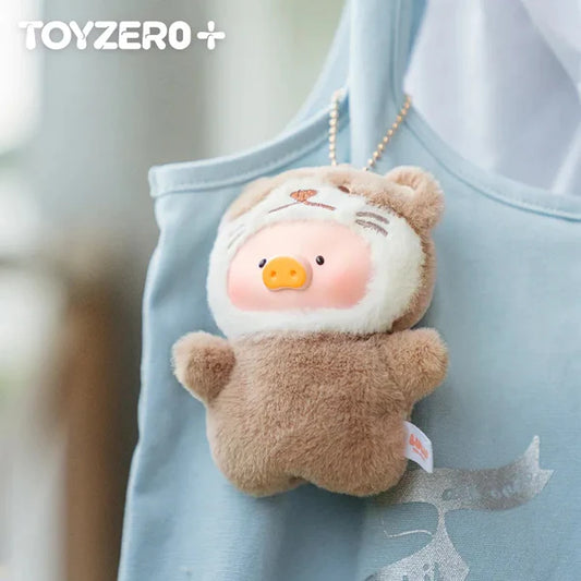 654. LuLu The Piggy Animal Party Series Plush Keychain Blind Box
