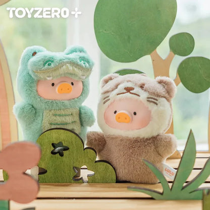 654. LuLu The Piggy Animal Party Series Plush Keychain Blind Box