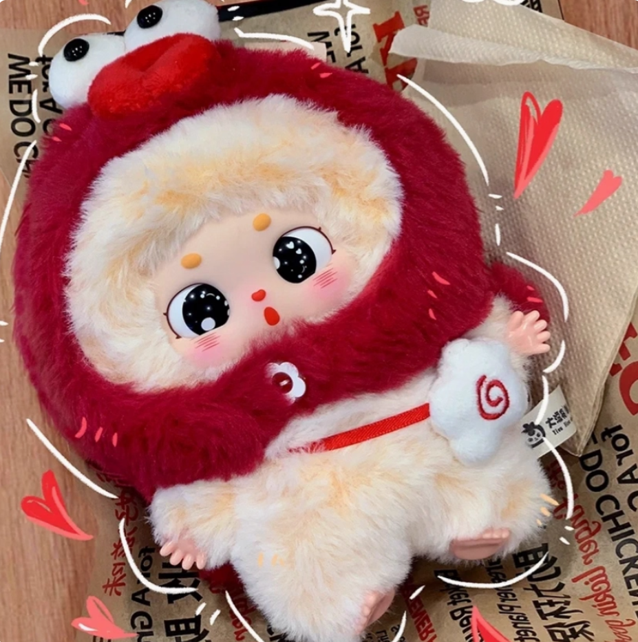 749. Little Chubby Bean What Should I Eat Today Series Plush Blind Box