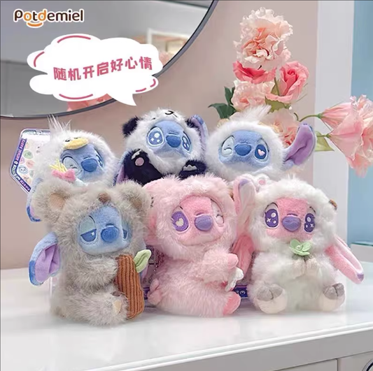767. Stitch Animal Party Series Plush Blind Box