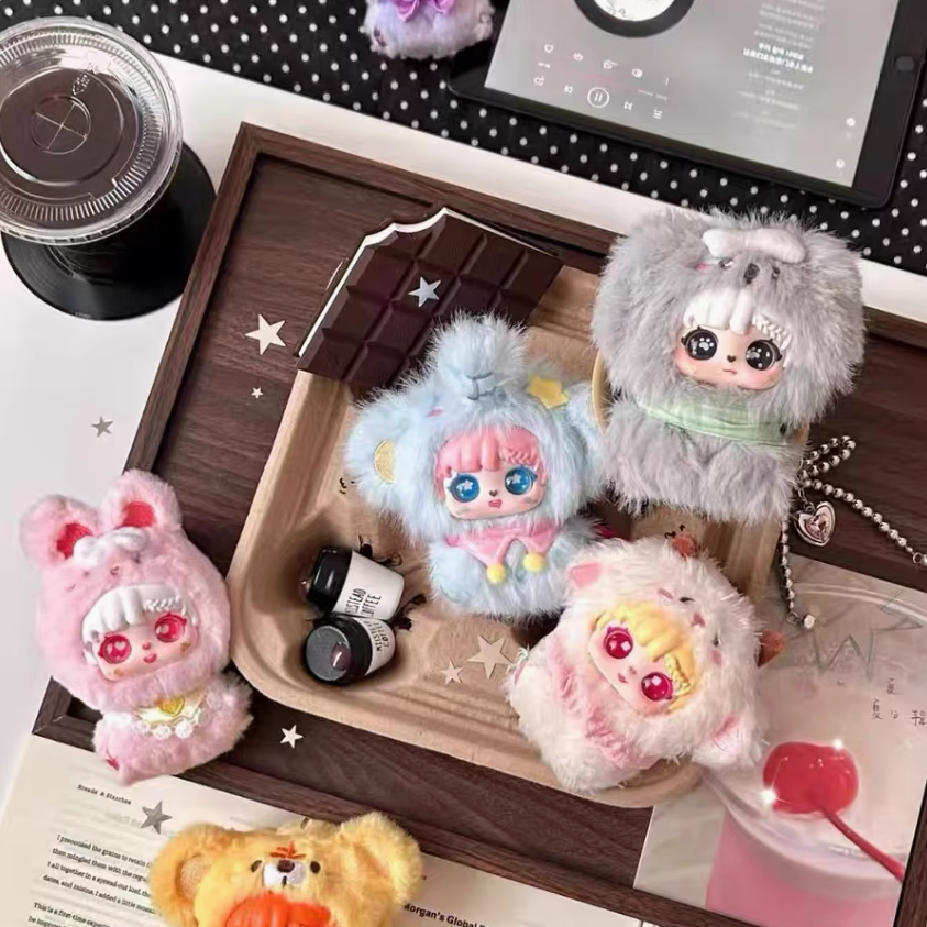 768. Sanmi Bunny Baby Hand-in-Hand Series Plush Blind Box