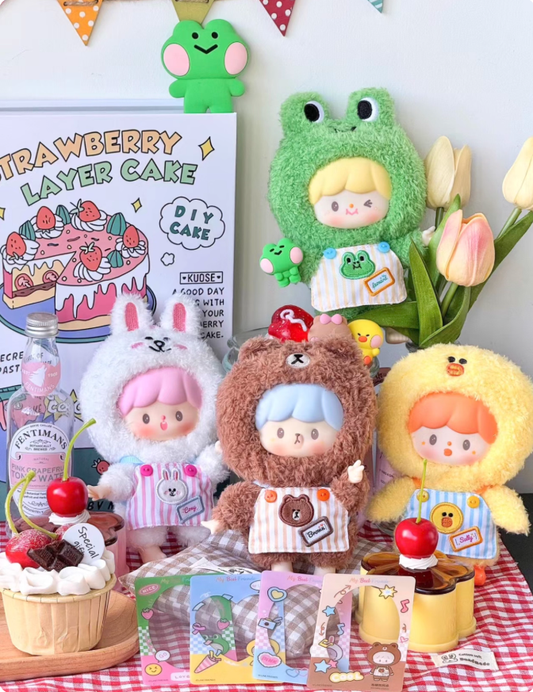 788. zZoton X LINE FRIENDS My Best Friends Plush Series Blind Box