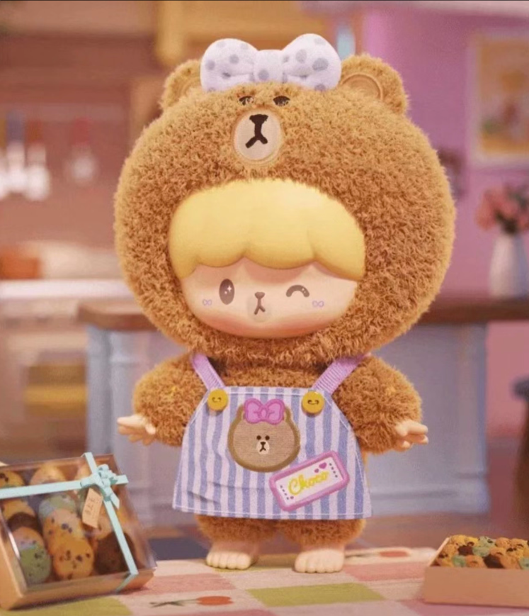 788. zZoton X LINE FRIENDS My Best Friends Plush Series Blind Box