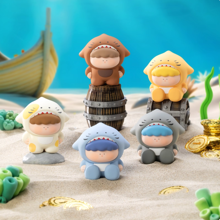 802. Sharki Little Shark Mini Bean Series Blind Box