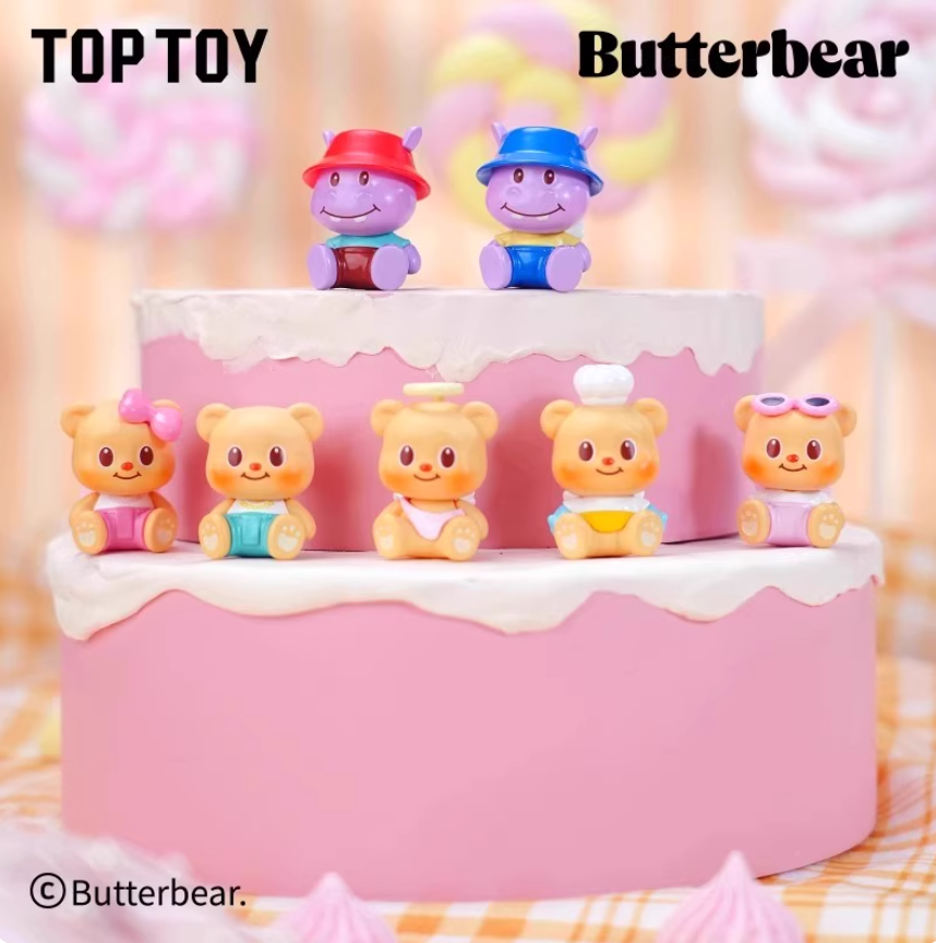 808. Butterbear Mini Magic Sitting Series Blind Bag