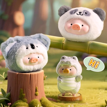 809. LULU THE PIGGY Animal Party Plush Silicone Earphone Blind Bag