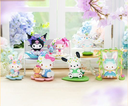 820. Sanrio Characters Spring Flower Series Figures Blind Box