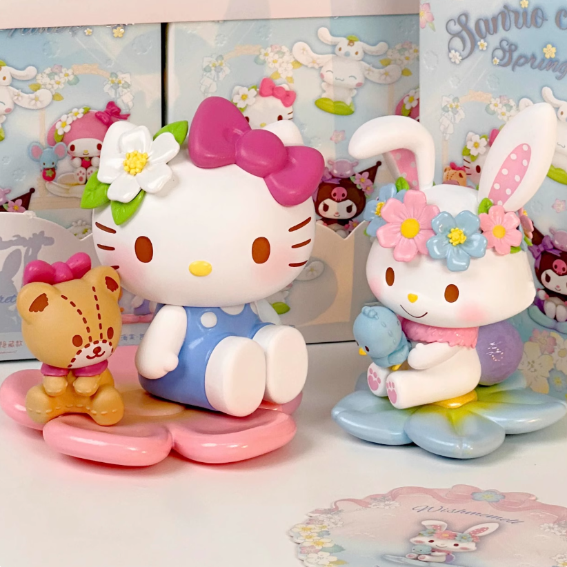 820. Sanrio Characters Spring Flower Series Figures Blind Box