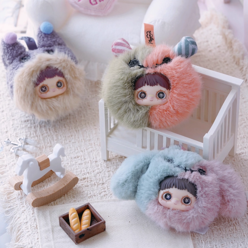 828. Maymei Crazy Circus Series Plush Blind Box