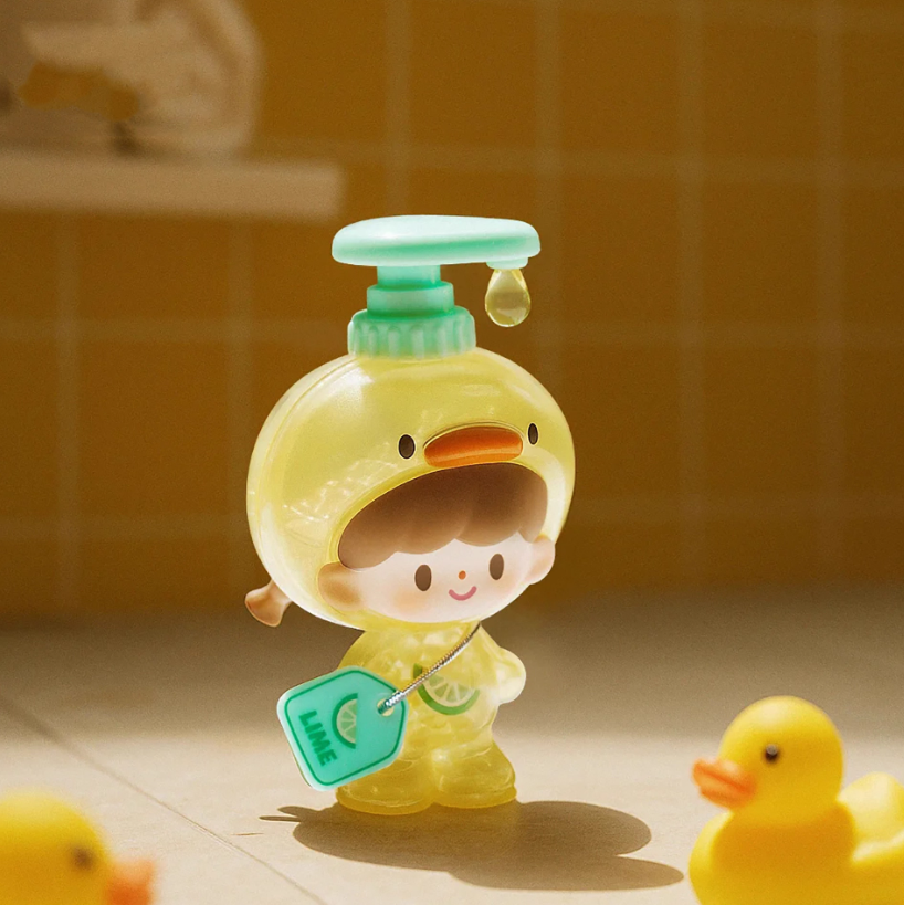 855. Zzoton Bubble Bath Series Figure Blind Box