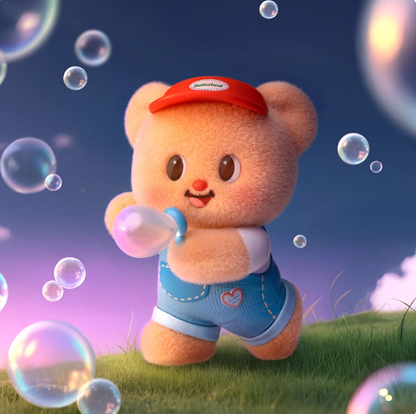 864. Butterbear Little Wishes Series Figure Blind Box
