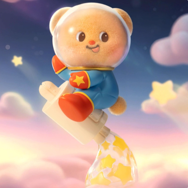 864. Butterbear Little Wishes Series Figure Blind Box