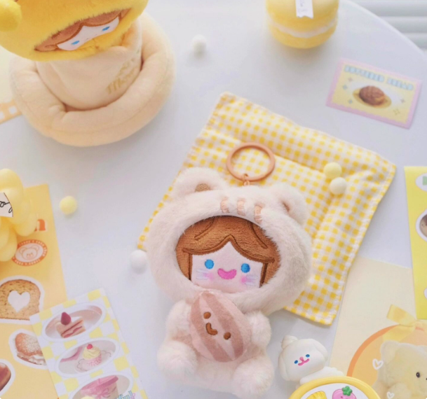 896. CELL RiCO Happy Fluffy Series Plush Blind Box