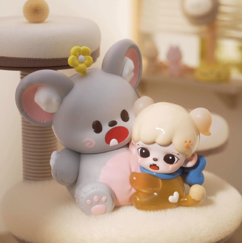 915. Zoraa Meow Cat Face mini series figures