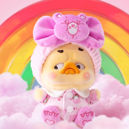 918. Upset Duck x Carebear Sleeping Bear Series Plush Blind Box