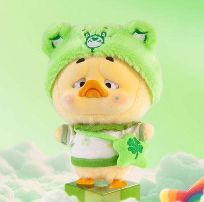 918. Upset Duck x Carebear Sleeping Bear Series Plush Blind Box