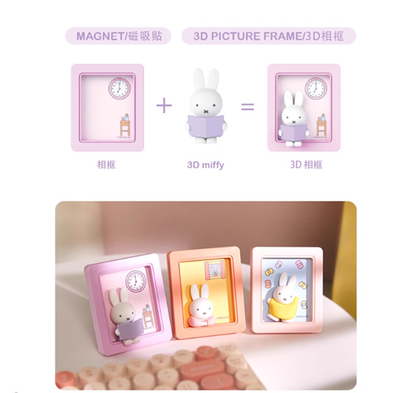 923. Miffy V2 Picture Frame Phone Stand Series Blind Box