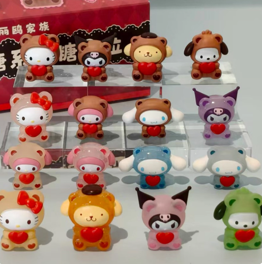 931. Sanrio Characters Gummy Bear Series Mini Beans Figures