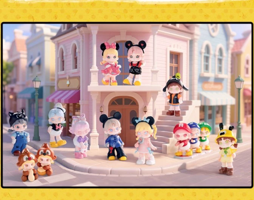 956. Dora × MK Fun Creativity Time Series Figure Blind Box