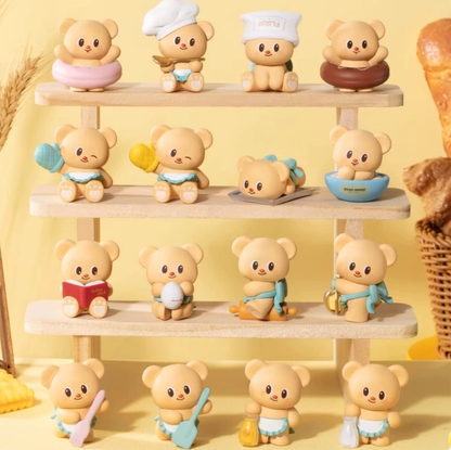 962. Butterbear Baked With Love Chubby Face Series Blind Box