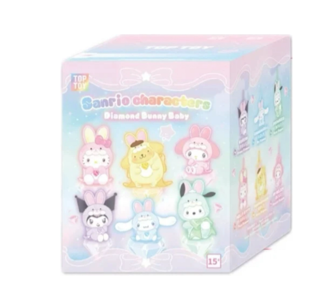 964. Sanrio Diamond Bunny Series Plush Blind Box