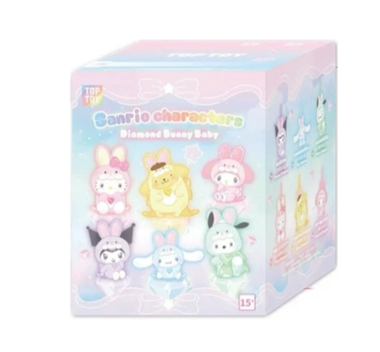 964. Sanrio Diamond Bunny Series Plush Blind Box