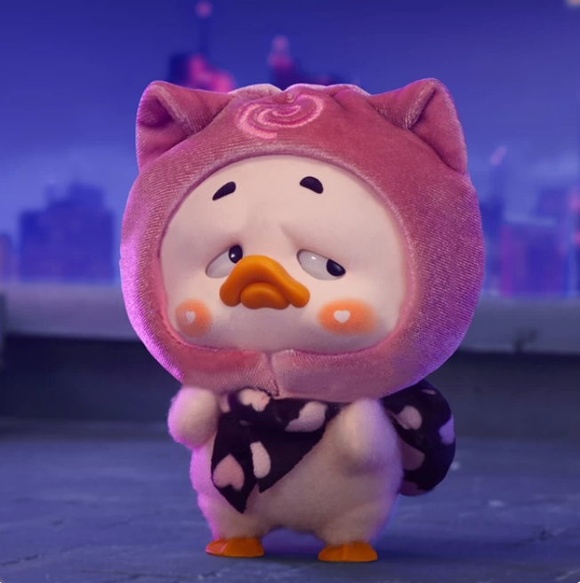 966. Upset Duck Colorful Player Duck Series Plush Blind Box
