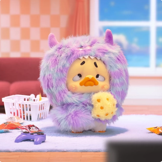 966. Upset Duck Colorful Player Duck Series Plush Blind Box