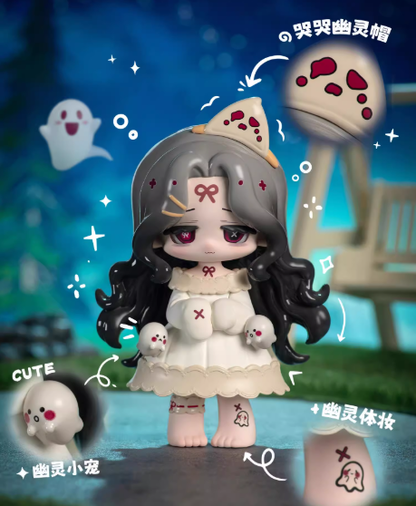 975. Missy Sweet Sad Lolita Crow Paradise Series Blind Box
