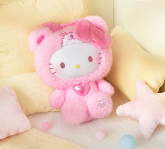 982. Hello Kitty Teddy Pajamas Series Plush Blind Box