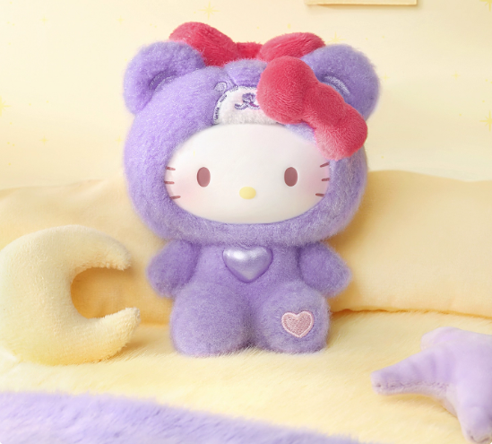 982. Hello Kitty Teddy Pajamas Series Plush Blind Box