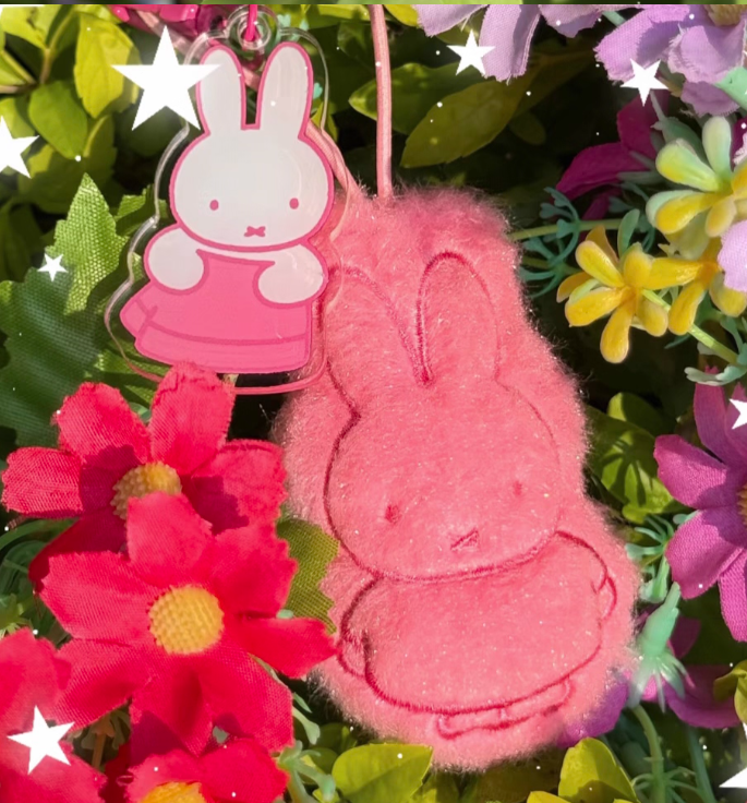 984. MIFFY V2 Mini Plush Acrylic Pendant Series Blind Bag