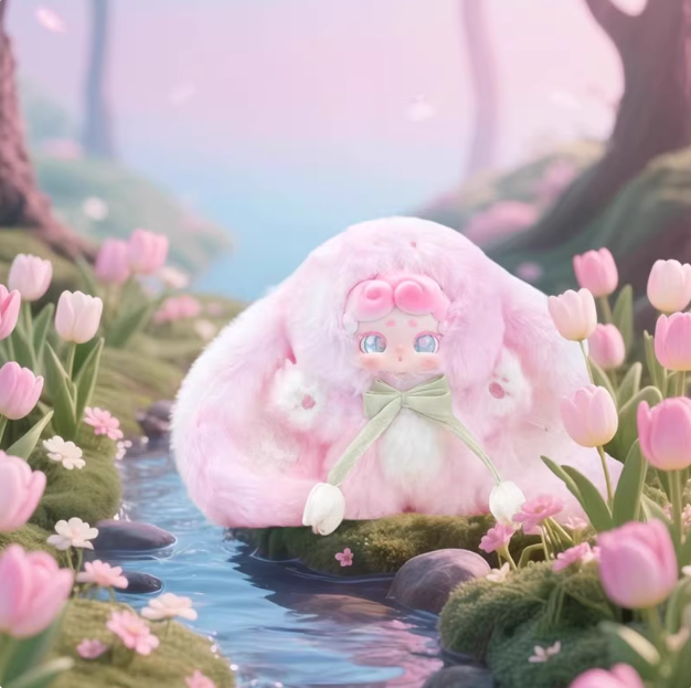 985. Good Night Bunny V2 Secret Garden Plush Series Blind Box