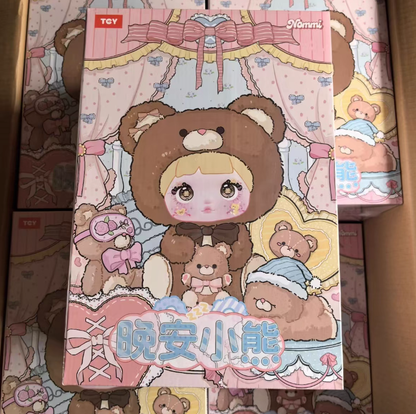 234. Nommi 400% Good Night Bear Plush Series Blind Box