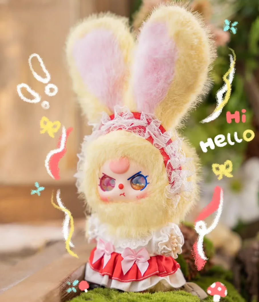 1003. Baby Three 100% Lolita Series Plush Blind Box